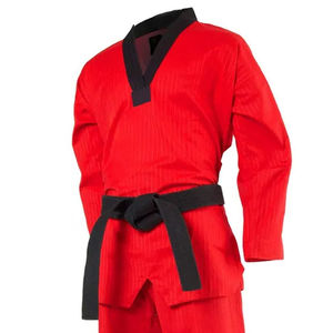 Uniforme de Taekwondo de colores sólidos hecho profesional para hombres Uniforme de Taekwondo de nuevo diseño Uniforme de Taekwondo de gran oferta - Product Image 5