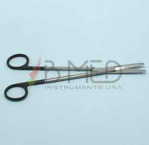 Ciseaux de lifting Gorney Supercut noirs, 9 pouces, droits, Gorney Freeman Supercut, ciseaux de chirurgie esthétique - Product Image 4