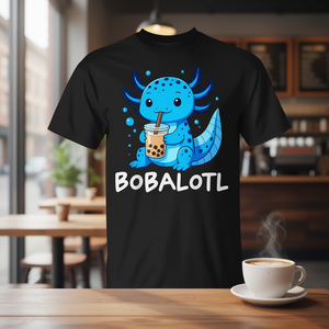 Maglietta promozionale a tema Bobalotl Axolotl Boba Tea - Product Image 3