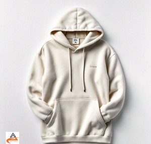 Sweat à capuche d'hiver pour homme, lourd, 350 GSM, polyester/coton, pour un style élégant, respirant, polaire de haute qualité, doux - Product Image 2