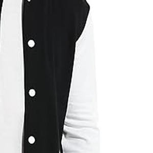 Chaqueta Casual de Cuero 100% Personalizada con Logotipo Personalizado para Hombre, Chaqueta Varsity de Béisbol de Invierno 2026 - Product Image 3