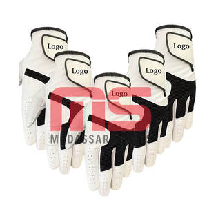 Guantes de Golf de Cuero Genuino con Diseño Ergonómico, Palma Suave, Malla Transpirable, Opción de Ajuste Personalizado para Uso Profesional y Sesiones de Entrenamiento - Product Image 1