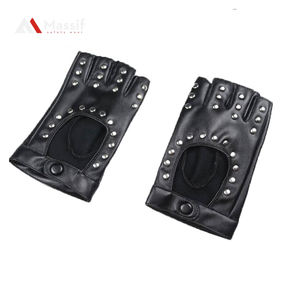 ถุงมือนิรภัยหนังวัวแบบเต็มนิ้วถุงมือนิรภัยกันน้ำสำหรับผู้ขับขี่ขี่จักรยานกีฬากลางแจ้ง - Product Image 5