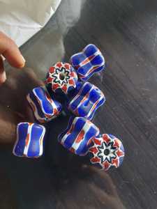 Dernier mélange commercial perles de verre en cristal rondes à facettes transparentes 4/6/8/10mm perles Chevron pour l'artisanat au chalumeau et en verre - Product Image 3