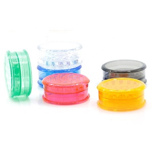 Factory Wholesale Diameter 60mm Three-Layer Color Plastic Cigarette <b>Herb</b> <b>Grinders</b> - Product Image 6