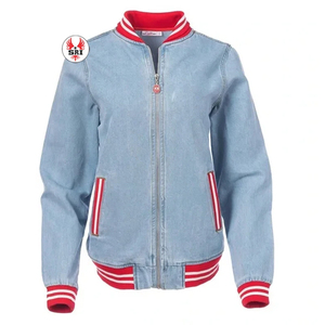 Delta |   Chaqueta de Mezclilla para Mujer con Bordado Sigma |   Chaqueta Vaquera Delta Sigma Personalizada con Bordado de Hermandad para Mujer - Product Image 6
