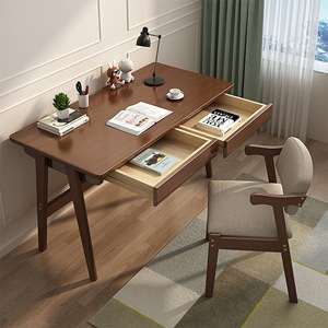 High End Simple Style <b>Solid</b> <b>Wood</b> <b>Desk</b> Contemporary Student Laptop Table Workspace Furniture Supplier - Product Image 4