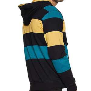 Sweat à capuche personnalisé, surdimensionné, multi-patchs, avec fermeture à glissière complète, en coton de qualité supérieure, pour femmes et hommes, vente en gros de sweat à capuche bon marché - Product Image 6