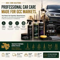 Kit de Restauration de Phares OEM à Marque Privée, Emballage Personnalisé Anglais-Arabe pour Distributeurs des Émirats Arabes Unis et d'Arabie Saoudite