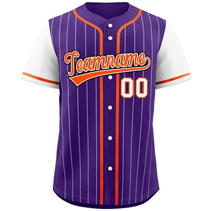 Maillots de baseball personnalisés en gros 2026 Nouveaux modèles cousus Américains Adultes Unisexe 100% Polyester Séchage rapide Chemises et hauts de baseball - Product Image 5
