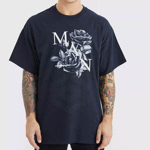 Camiseta Casual Extra Grande para Hombre, Color Personalizado, Nueva Llegada, Alta Calidad, Transpirable, Manga Corta, Hecha de Poliéster/Algodón - Product Image 1