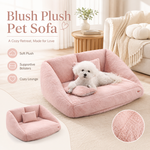 Comfortable <b>Dog</b> & Cat <b>Bed</b> Super Soft Eco-Friendly Print Pattern Carton Packed Removable Washable Cover Winter Use - Product Image 1