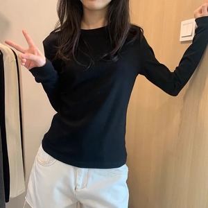 Camiseta de Verano de Manga Corta para Mujer, Estilo Retro Americano, Corte Regular, Cuello Redondo, Lona, Spandex/Poliéster, Transpirable, Suave, Interior - Product Image 4