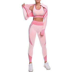 Top Trending 2024 ropa de fitness personalizada logotipo personalizado impreso secado rápido spandex poliéster fitness gimnasio Ropa deportiva Mujer - Product Image 2