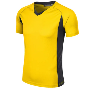 Maillot de football unisexe personnalisé, tenue de football, kit d'équipe, logo personnalisé, polyester/coton respirant, antibactérien, séchage rapide, short - Product Image 2