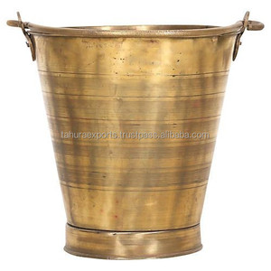 Cubo de hielo rentable de acero inoxidable Cubo enfriador de almacenamiento de hielo martillado y liso para boda Restaurante Fiesta en Barware - Product Image 2
