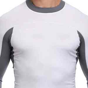 Vente chaude Rash Guard de sport à manches longues sur mesure en gros Unisexe Anti-UV Respirant Écologique - Product Image 1