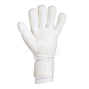 Advanced Leather Breathable Full <b>Finger</b> Training <b>Support</b> Non-Slip Grip Control Design Professional Goalkeeper Gloves Skill - Product Image 4