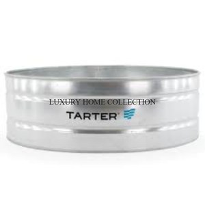 Bac à eau de jardin galvanisé durable avec traitement antirouille pour les fontaines de jardin Cascades décoratives et le jardinage - Product Image 2