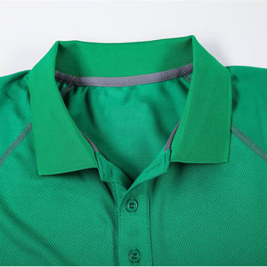 Jersey de hombre de alta calidad para Polo Longitud corta Patrón sólido Absorbe la humedad-Precio al por mayor de fábrica directo - Product Image 5