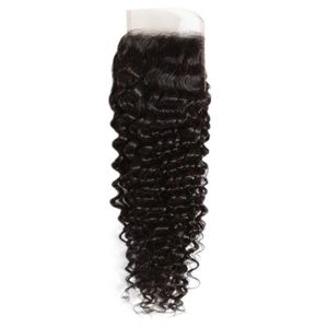 Vendeurs de cheveux de haute qualité fermeture à lacet premium cuticule aligné cheveux vierges extensions de cheveux humains ondulés, fermeture à lacet bodywave - Product Image 6
