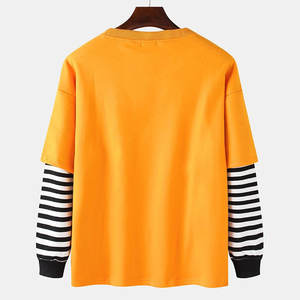 Sweat-shirt classique pour homme 100% coton, col rond, hiver, écologique, léger, parfait pour le sport et les tenues décontractées - Product Image 2