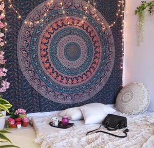 Tapiz Decorativo para Pared, Mandala, Arte Mural, Tapiz Grande, Estilo Boho, para Estudio de Yoga, Toalla de Playa, Tapete de Yoga, Tapiz Hippie, Lote al por Mayor - Product Image 5
