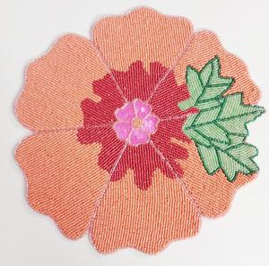 Napperons de table perlés durables pour table à manger Napperon de coureur perlé à la main 13x13 Chemin de table décoratif pour mariage brodé - Product Image 5