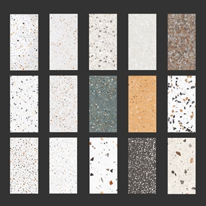 Carreaux de terrazzo modernes en céramique antidérapants pour l'extérieur, 600x1200 mm, pour appartement - Product Image 2
