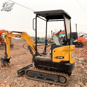 Mini-excavatrice sur chenilles SANY 1,5 TONNE, matériel de construction d'occasion avec moteur, Chine - Product Image 6