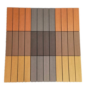 All Weather Resistant Eco-Friendly Modern PU Outdoor <b>Deck</b> Tiles Click Interlocking DIY Tile (Pima) - Product Image 4