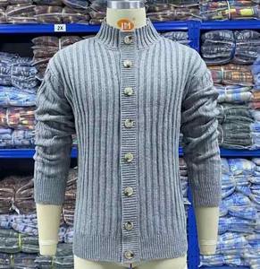 Service OEM, logo personnalisé, pull à col roulé pour homme, 100% coton, couleur unie, décontracté, chaud, polaire à capuche, vente d'hiver - Product Image 6