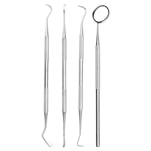 ชุดอุปกรณ์ทำฟันแบบธรรมดาชุดอุปกรณ์ทันตกรรมแบบใช้ซ้ำได้ทำจากสแตนเลสสุขอนามัยในการผ่าตัดด้วยมือ - Product Image 5