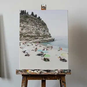 Parasol de plage italien pour une ombre parfaite et un style élégant au bord de la mer - Product Image 3