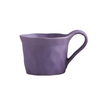 Tasses à café et à thé en céramique et porcelaine, style artisanal, surface émaillée mate, taches sous-émaillées, texture texturée, résistantes à la chaleur, pour usage en café