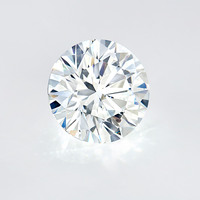 Moissanita Blanca Cultivada en Laboratorio, Certificada, 1ct, Corte Brillante, Color D, 3mm-12mm, Calidad Excelente para Joyería Certificada