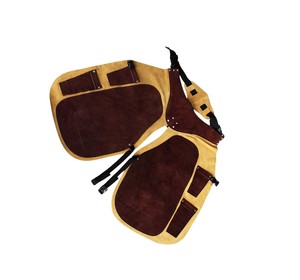 Recién llegado, delantal de zapatos de protección de cuero profesional Farrier Chaps de TARIQ MFG CO CE ISO EU - Product Image 3
