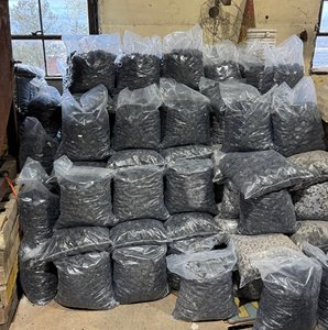 Charbon de bois hexagonal sans fumée pas cher, briquettes de bois dur pour barbecue, vente en gros - Product Image 1