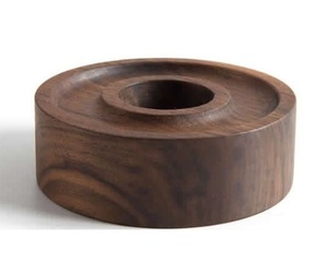 Elegant Acacia Wood Candle Holder Heart Shape Simple Design Home <b>Decorative</b> Tealight Holders for Christmas <b>New</b> <b>Year</b> Thanksgiving - Product Image 2