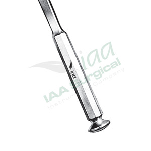Ostéotome manuel de qualité chirurgicale, ciseau en acier inoxydable, stérilisable, instrument médical, procédures de coupe osseuse orthopédique, CE - Product Image 3