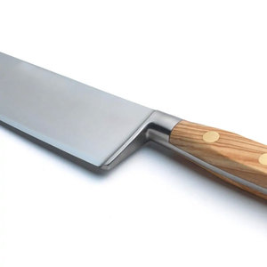 Vente en gros de couteaux de cuisine OEM de haute qualité personnalisés Meilleures ventes Manche en bois en acier inoxydable Couteau de chef de cuisine auto-affûtant - Product Image 3