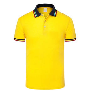 Meilleure vente T-shirt de polo de golf surdimensionné pour homme Design en bambou massif Nouveau motif imprimé Léger Court Sves Respirant Ajusté - Product Image 2