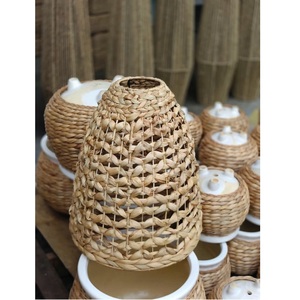 Rattan Lampshade for Indoor Handmade Modern Design Natural Use for Restaurant Decor or Home <b>Lighting</b> Covers - Product Image 2