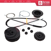 Sistema de Riel Guía para Puerta Corredera Eléctrica Izquierda BDP1205 para Vito Viano W639 W447 6397330035