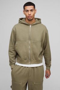 Ensemble de sweat-shirt oversize personnalisé avec lavage à l'acide, unisexe, imprimé personnalisé, poche kangourou, sweat-shirt et pantalon de survêtement lavés à l'acide, survêtement pour homme - Product Image 5