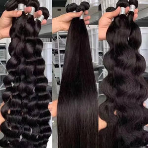 Vente en gros Extensions de cheveux humains vierges de style vague naturelle vietnamienne avec ruban adhésif Double qualité de trame - Product Image 1
