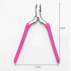 <b>Cuticle</b> Nipper Nail Manicure Scissors <b>Cuticle</b> Clippers <b>Trimmer</b> Dead Skin Remover Pedicure Stainless Steel By Zachary Industries - Product Image 1