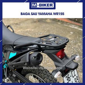 Porte-bagages arrière en aluminium MBiker WR155 pour fixation sur coffre arrière - Product Image 5