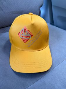Casquette de soleil d'extérieur personnalisée à cinq panneaux pour enfants 2025, 100 % acrylique, structurée, avec logo brodé 3D courant et impression de logo, fermeture auto-agrippante - Product Image 3