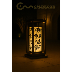 DNT.001.07 Lampe Solaire de Jardin Premium 5W LED Blanc Chaud Corps en Fer IP65 Alimentation Solaire AC 220V 3000K pour Usage Extérieur et Éclairage Routier - Product Image 4